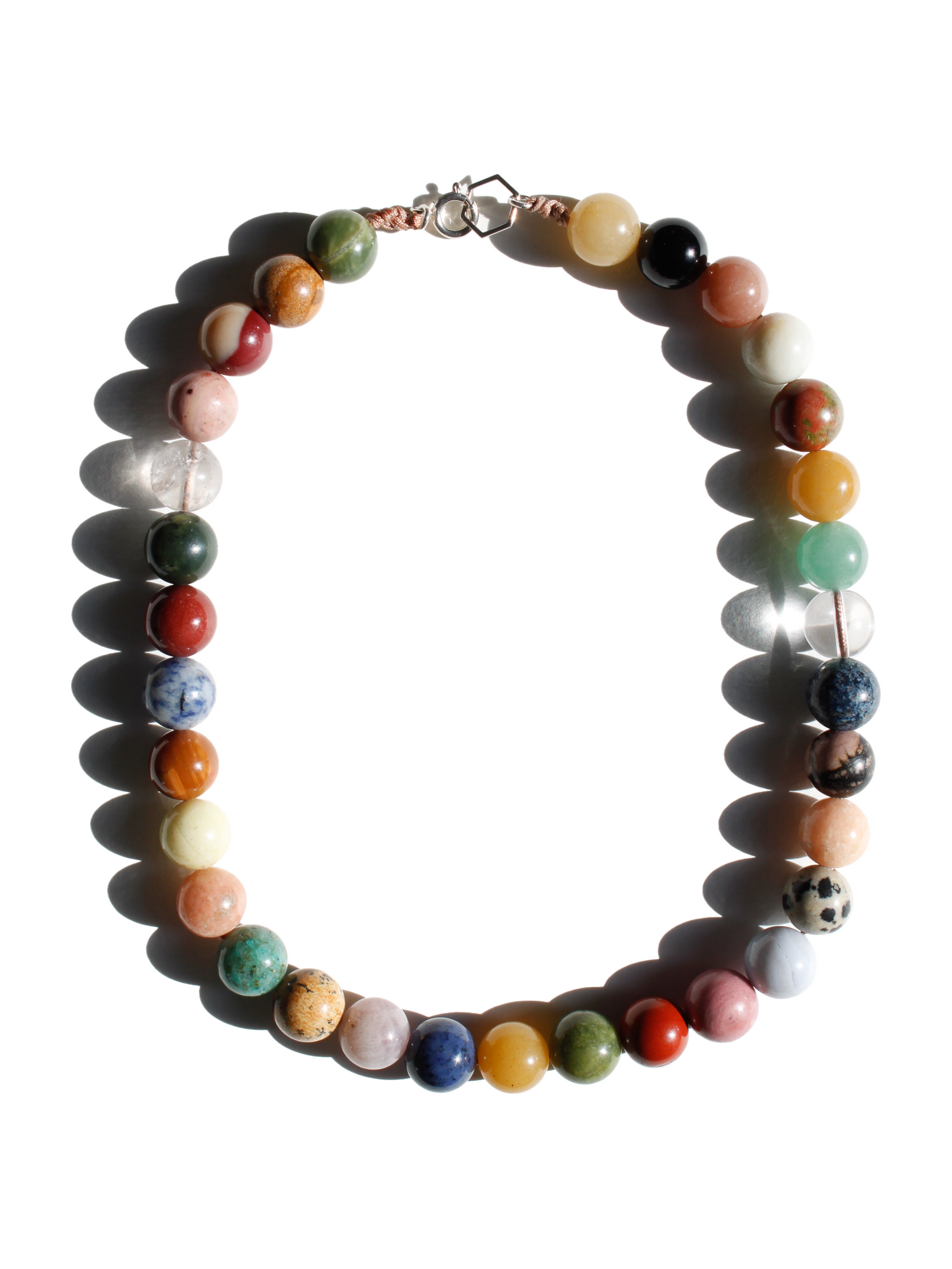 Stone Necklace -  Hybrid 12mm