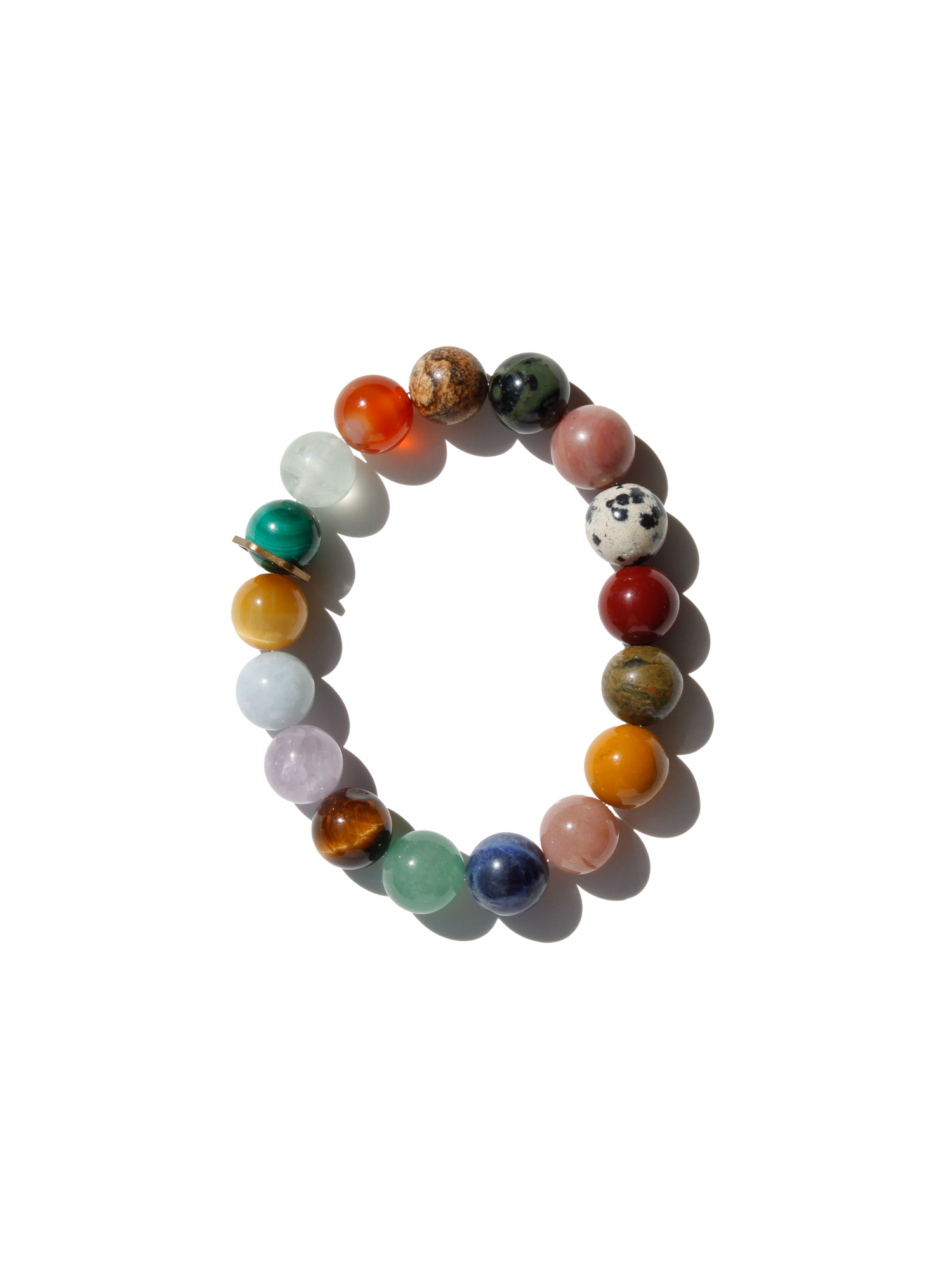 Stone Bracelet - Colorful Hybrid 10mm