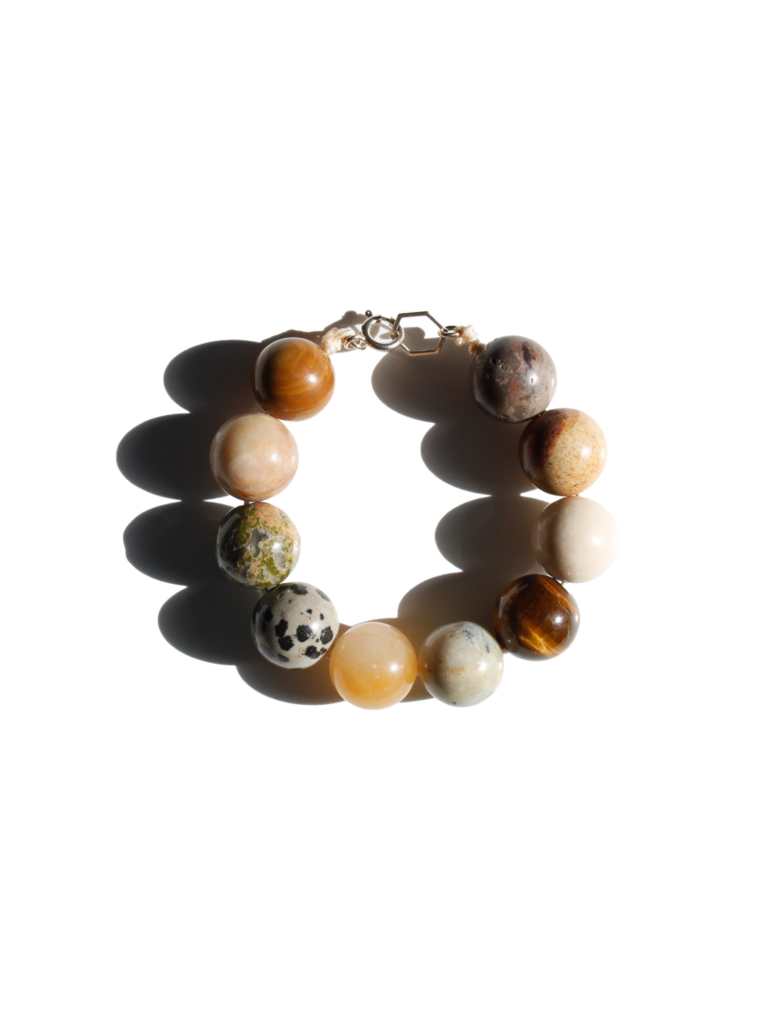 Stone Bracelet - XL Hybrid 16mm with Clasp
