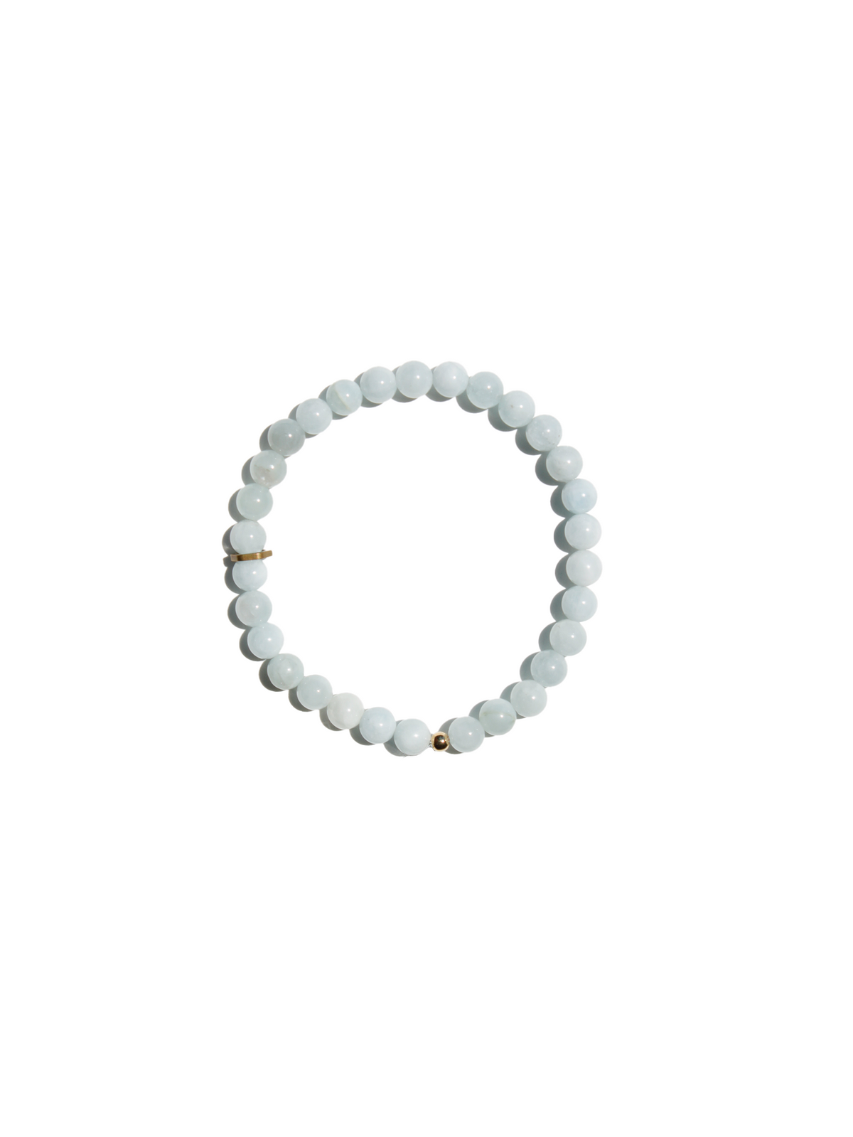 Stone Bracelet - Aquamarine 5mm