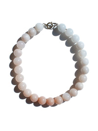 Stone Necklace - Peach Gradient