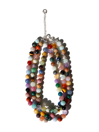 Stone Necklace - Aura Choker 8mm