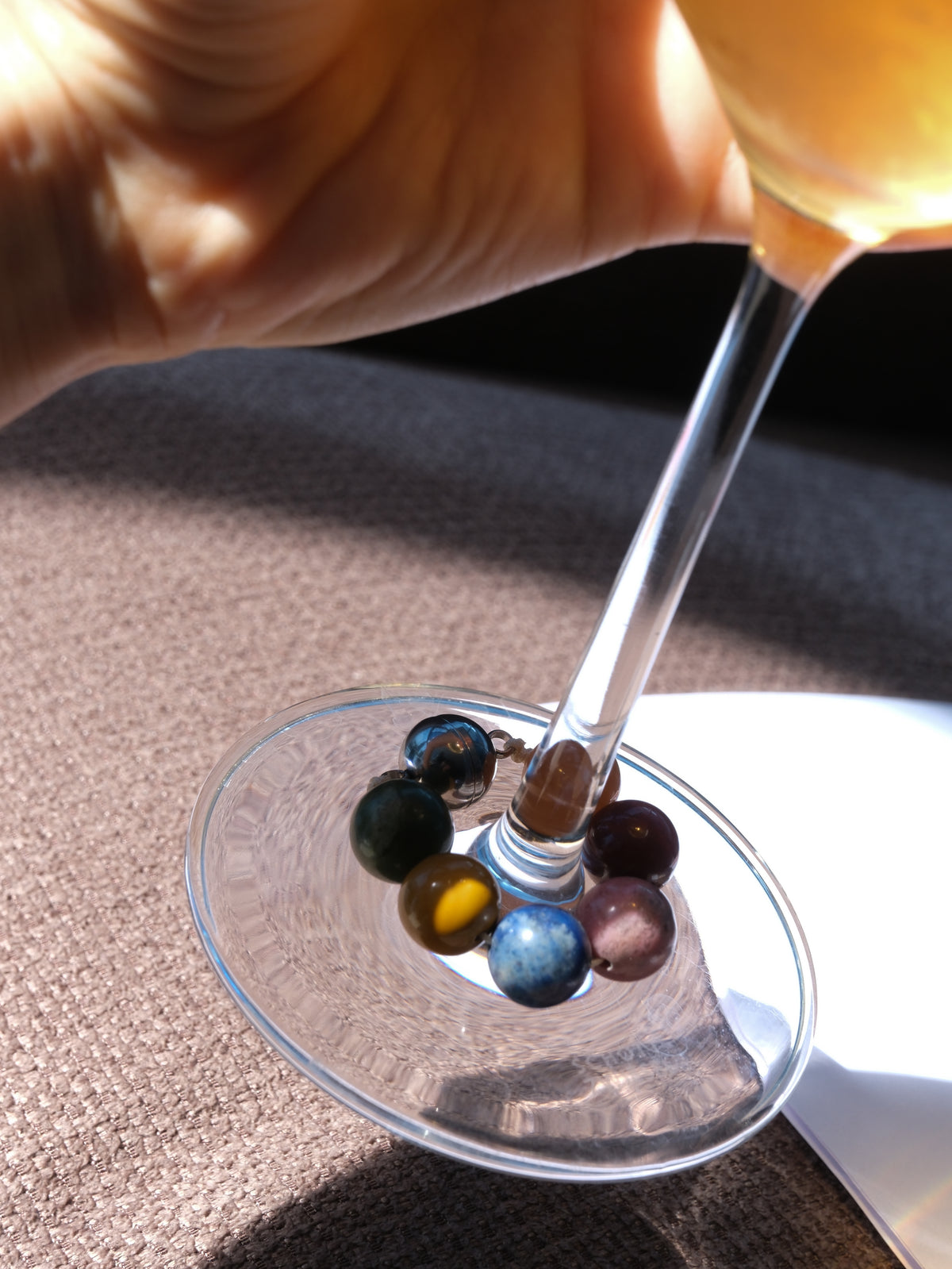 Beaded Glass Markers