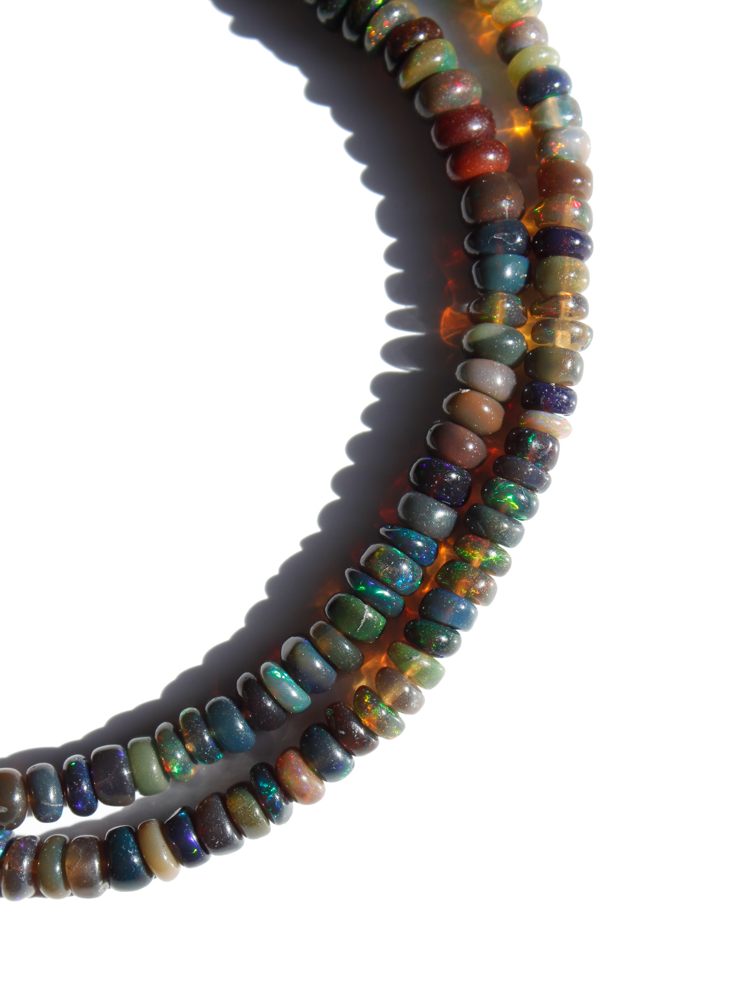 Stone Necklace - Black Opal