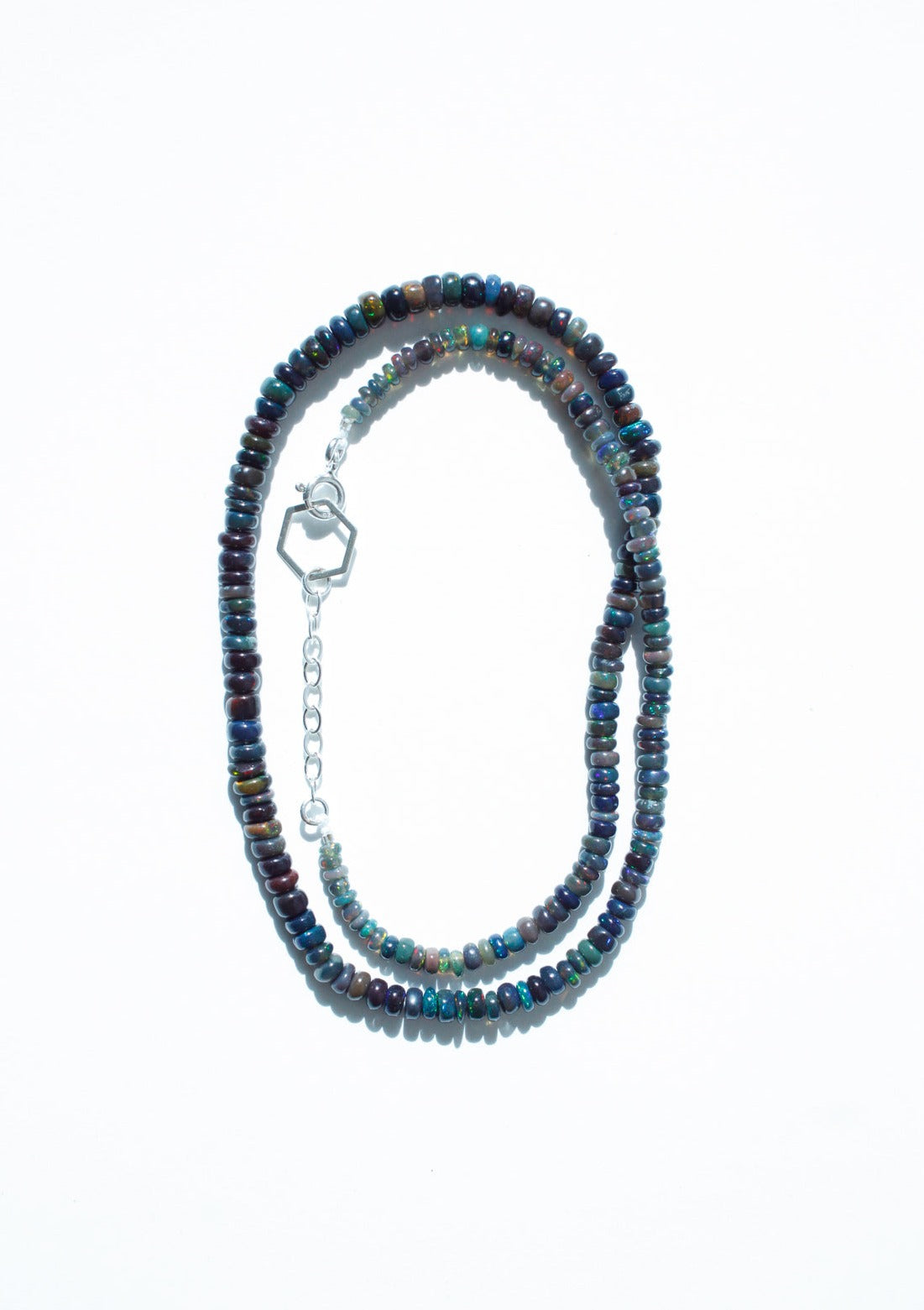 Stone Necklace - Black Opal