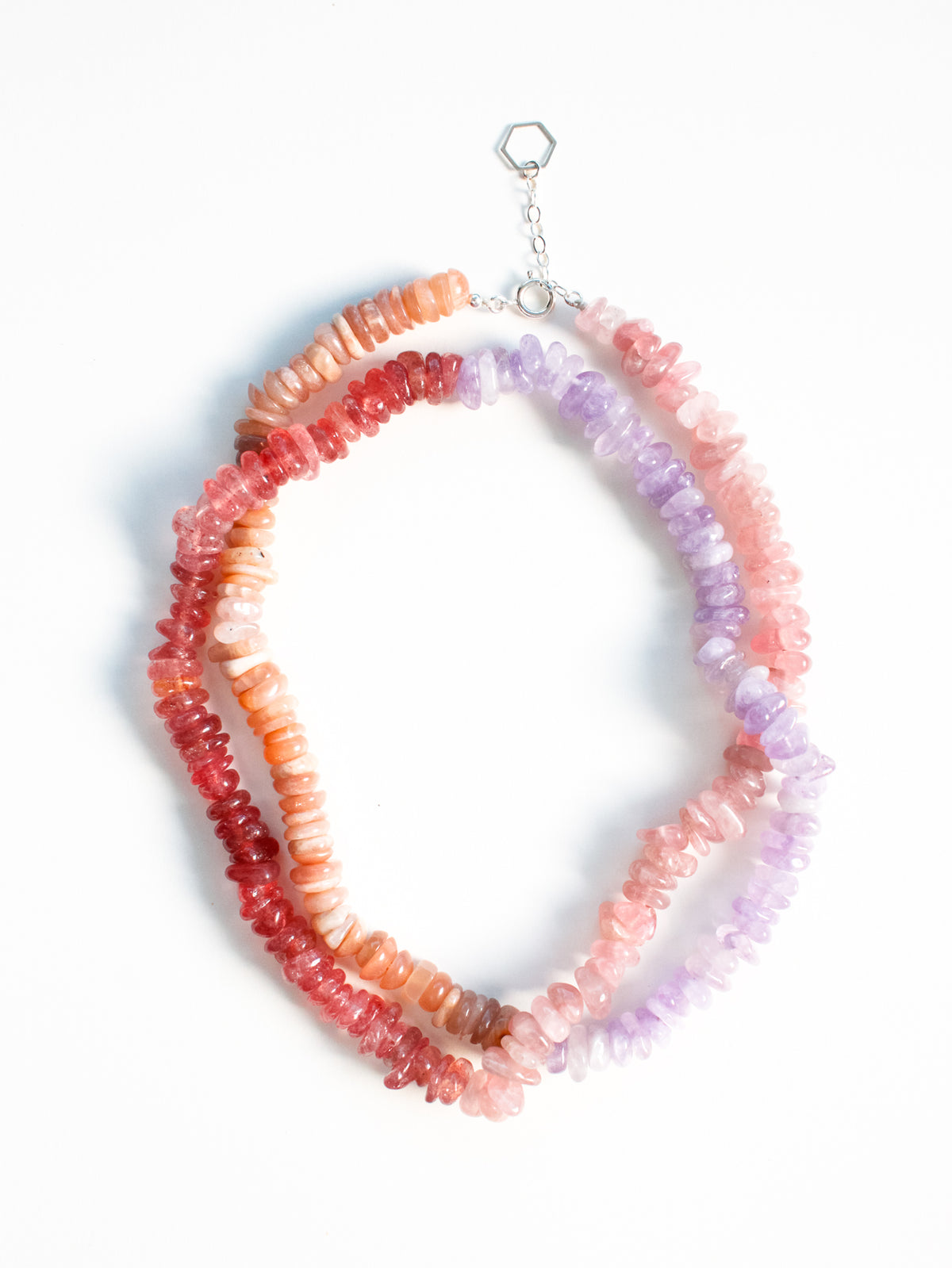 Stone Necklace - Color Block