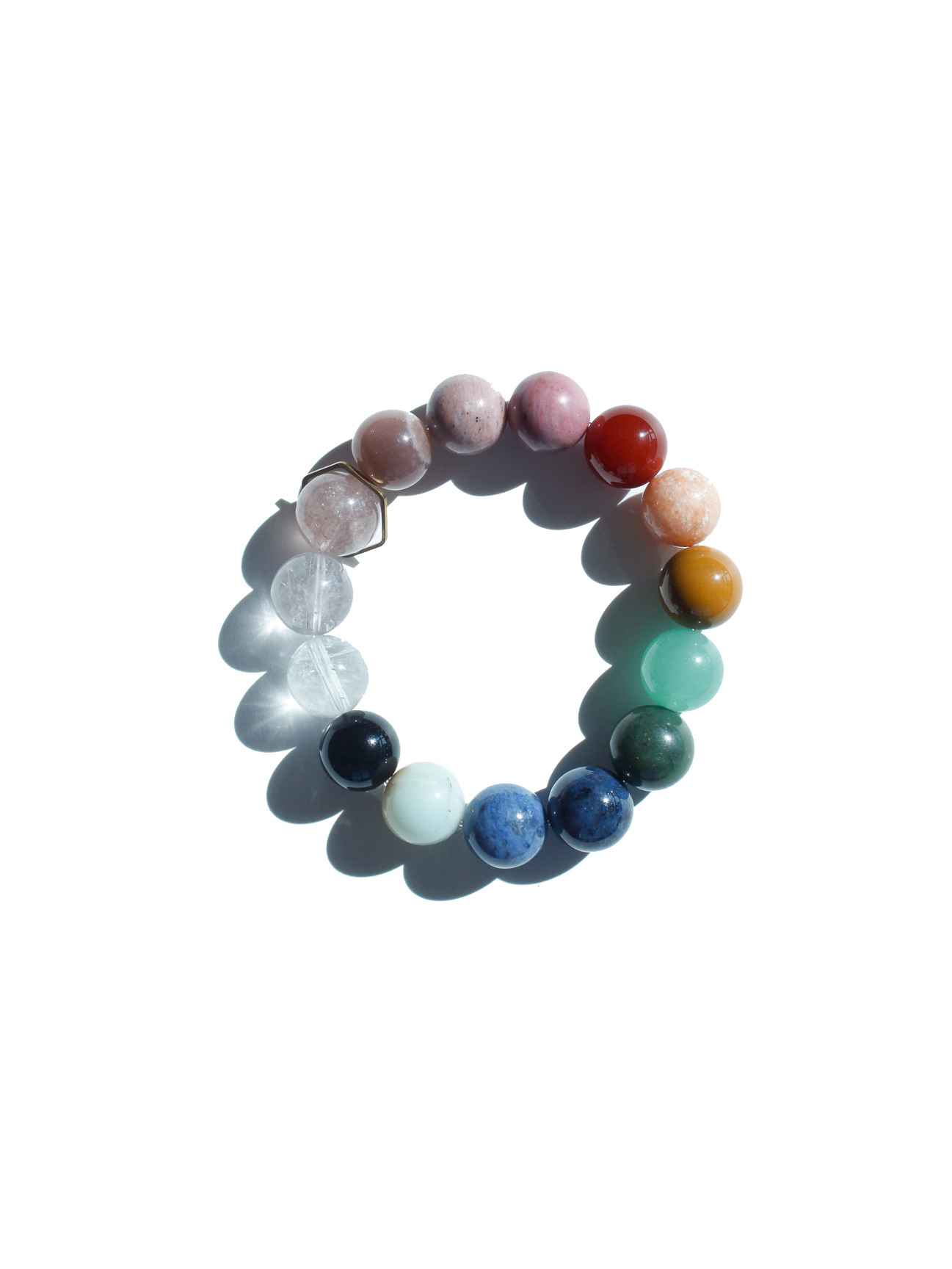 Stone Bracelet - Color Wheel