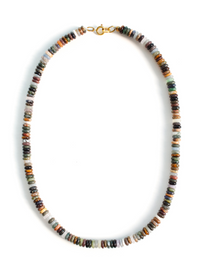 Stone Necklace - Forest Polychrome