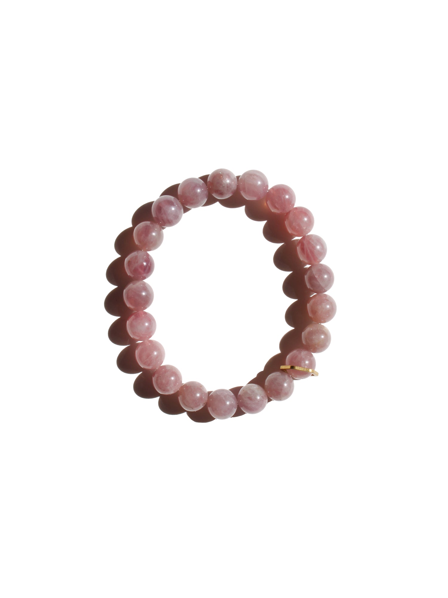 Stone Bracelet - Madagascar Rose Quartz 8mm