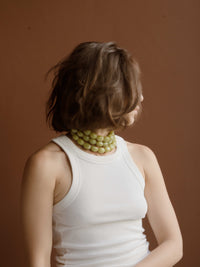 Stone Necklace - Grapes