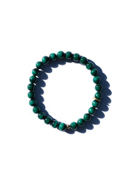 Stone Bracelet - Malachite 6mm
