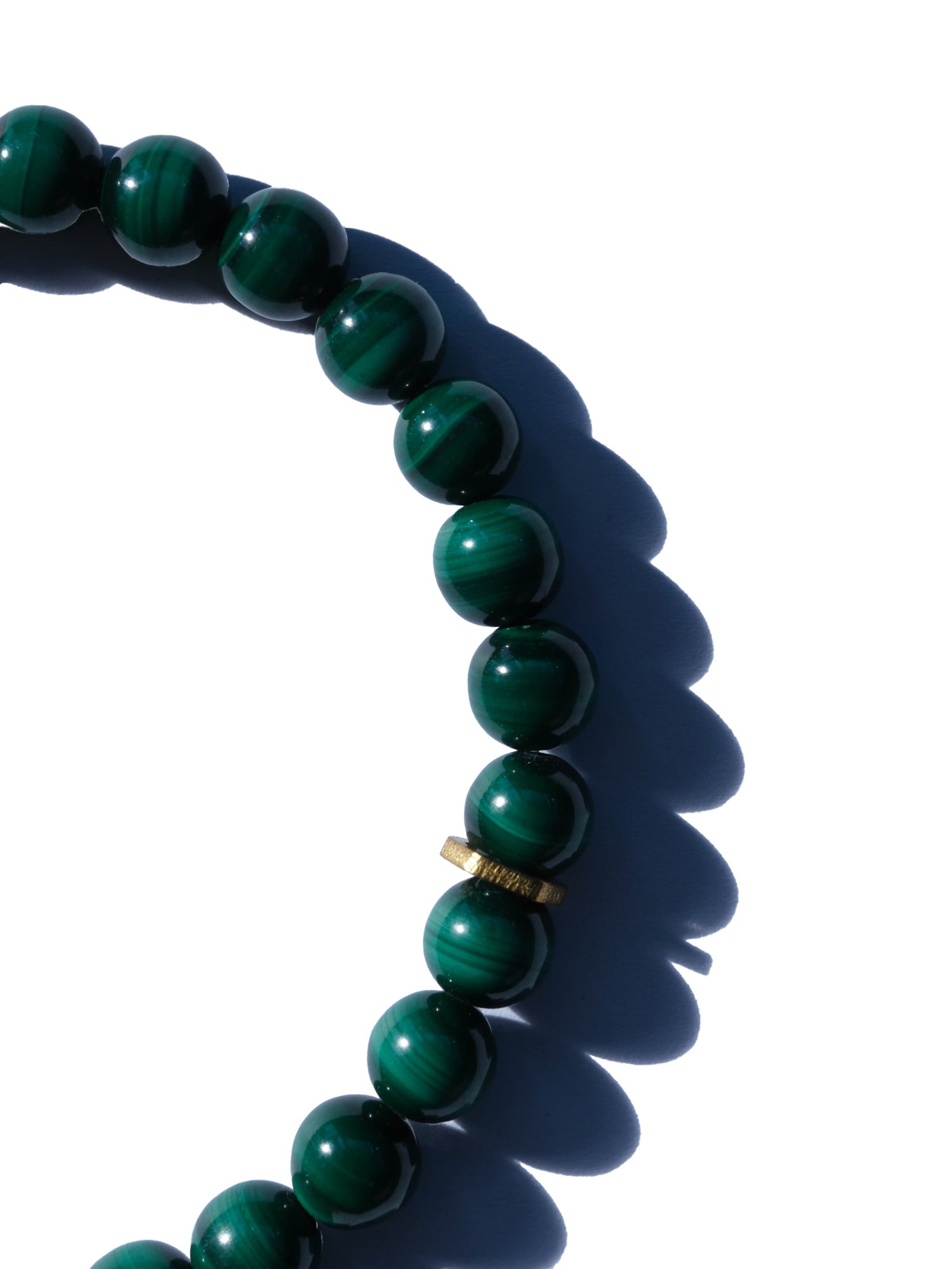 Stone Bracelet - Malachite 6mm