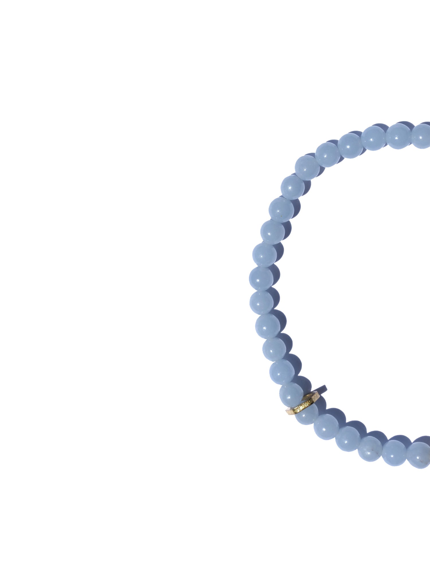 Stone Bracelet -Angelite 4mm