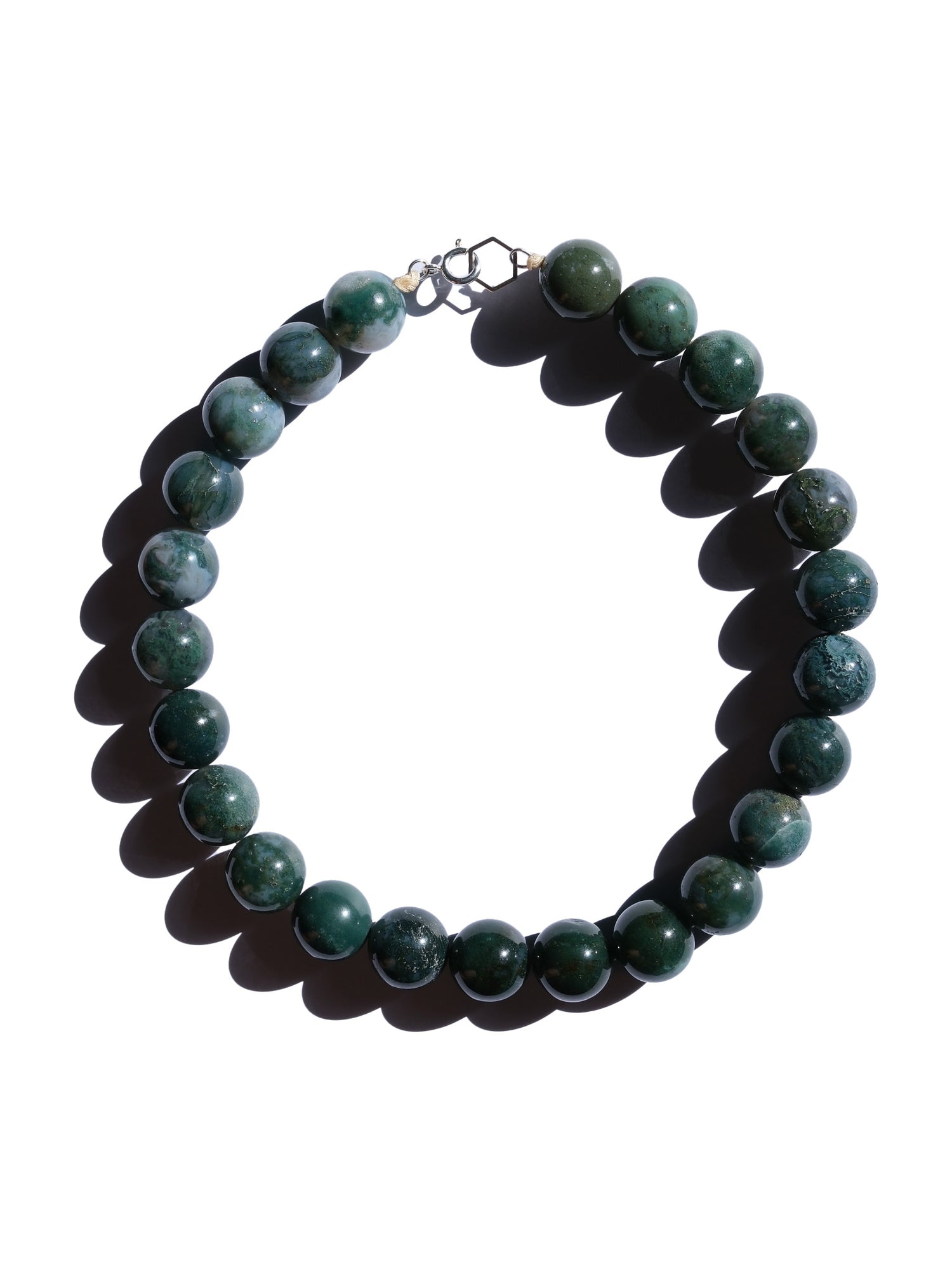 Stone Necklace - Green Ocean