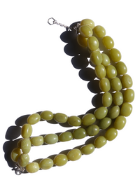 Stone Necklace - Grapes