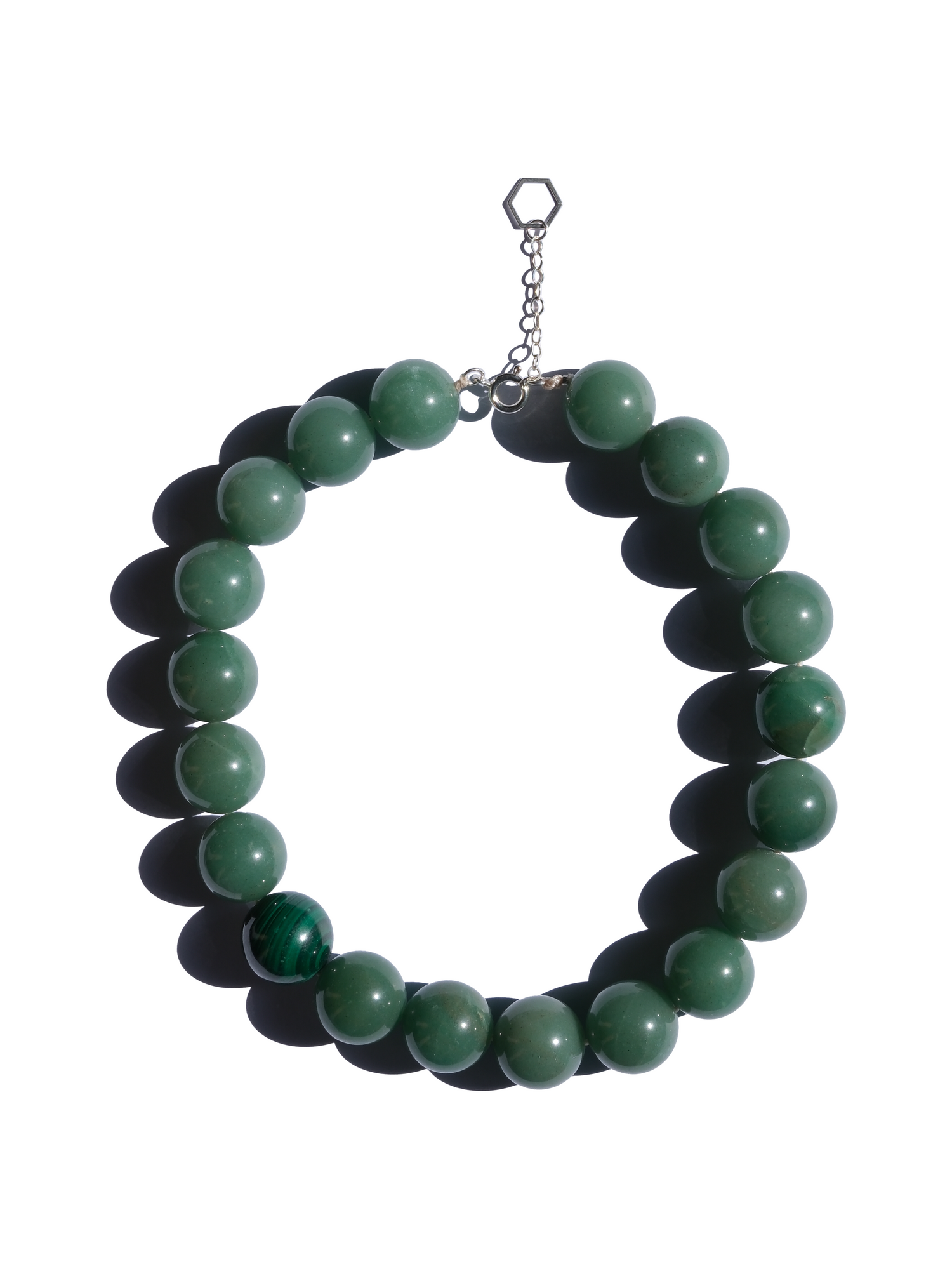 Stone Necklace - Greens