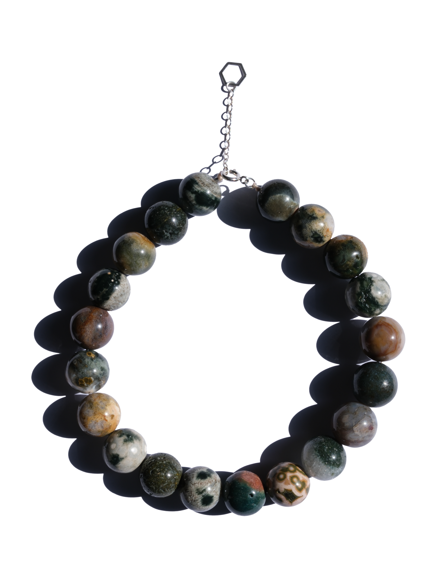 Stone Necklace - Marmoleado
