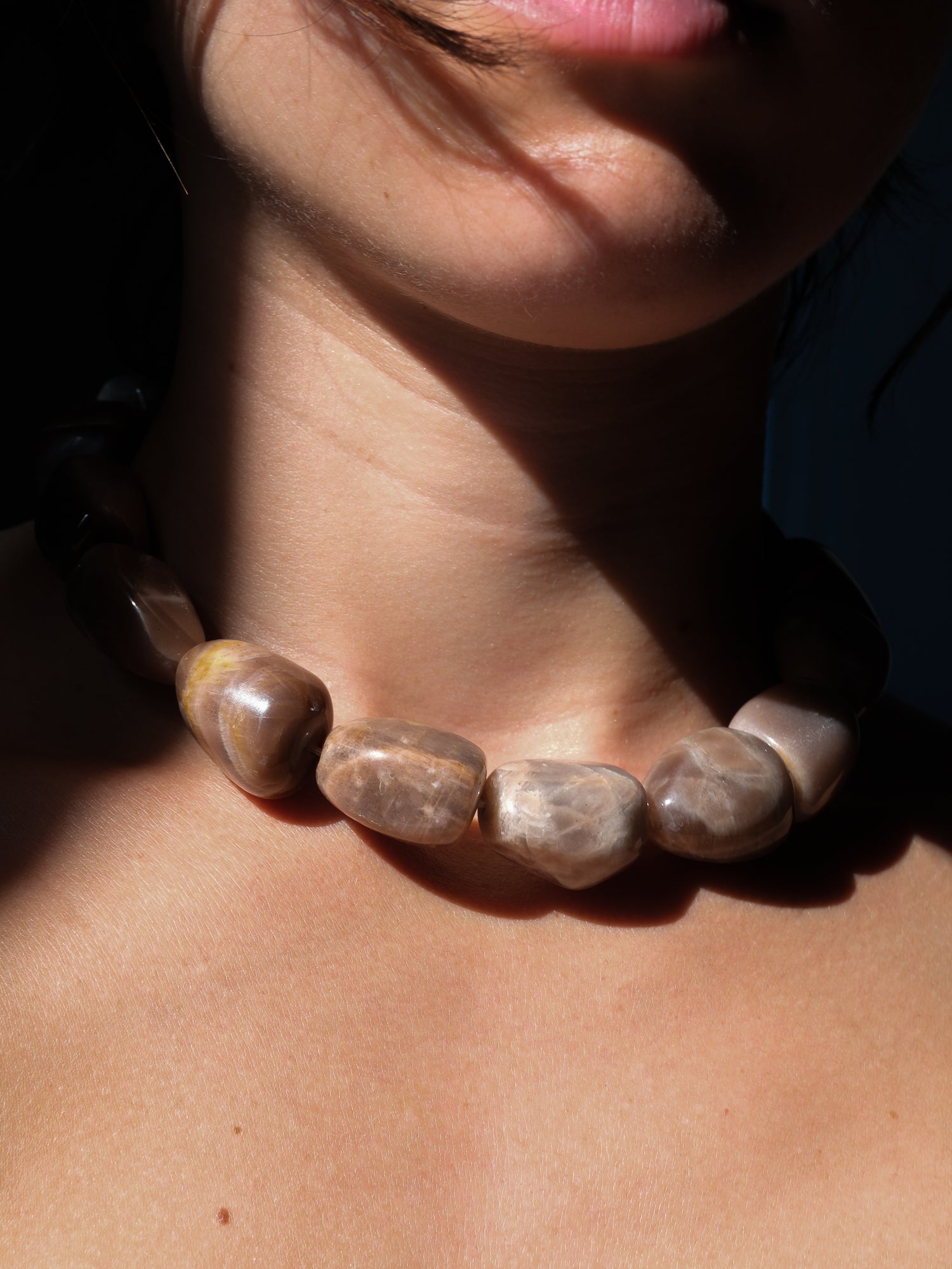 Stone Necklace - Moonlight