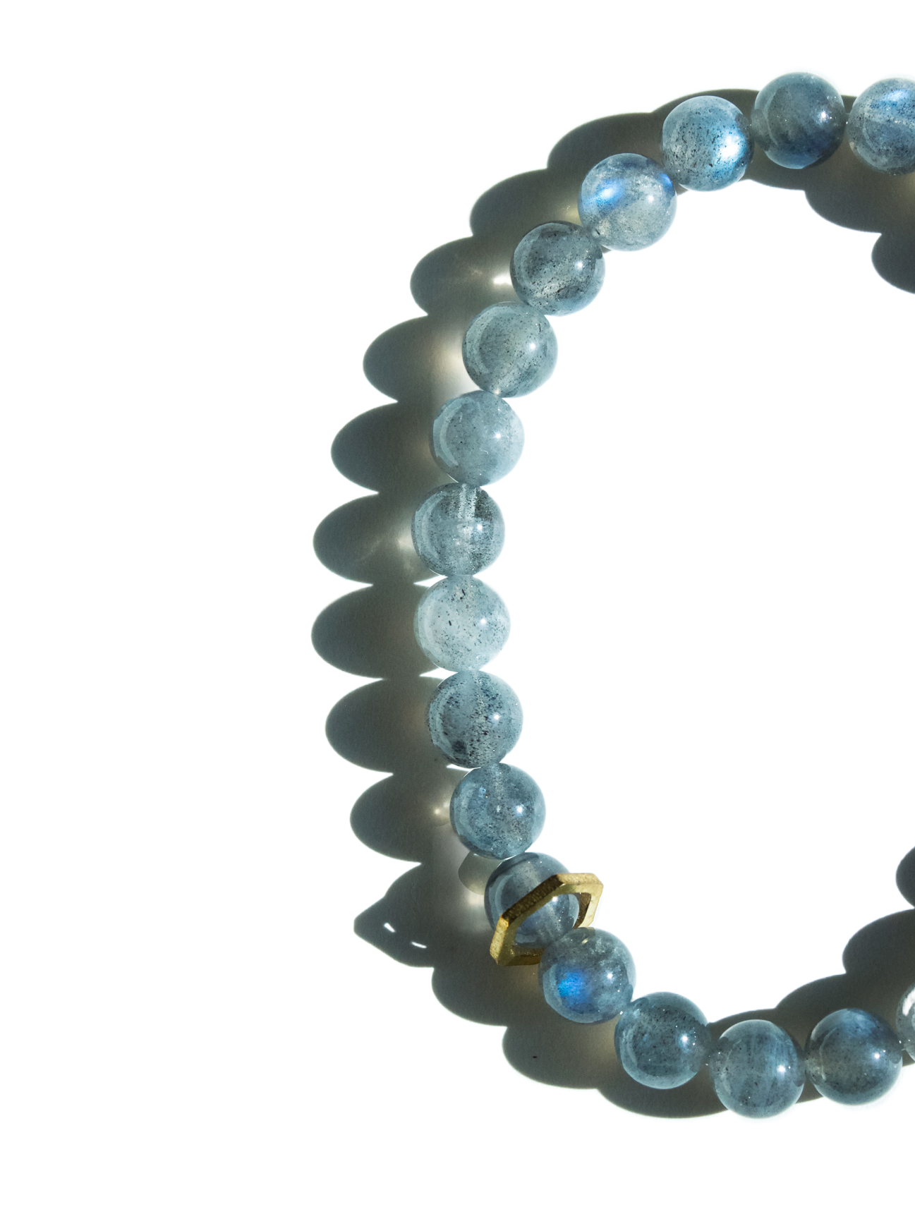 Stone Bracelet - Labradorite 6mm