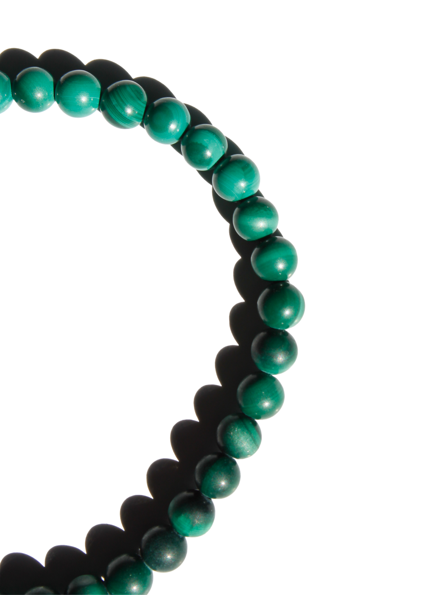 Stone Bracelet - Malachite 4mm