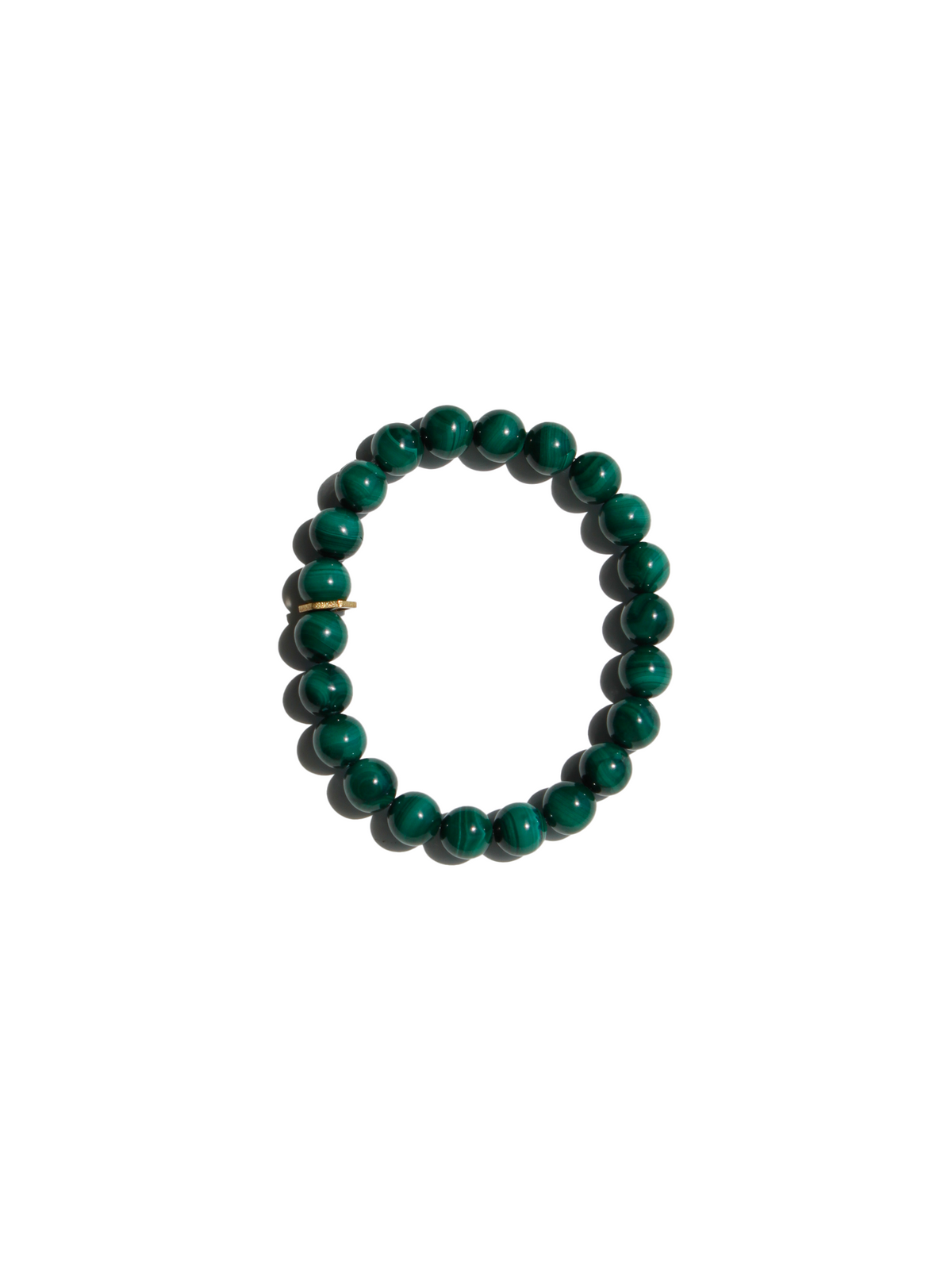 Stone Bracelet - Malachite 8mm