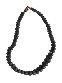 Stone Necklace - Lava Stone Graduated