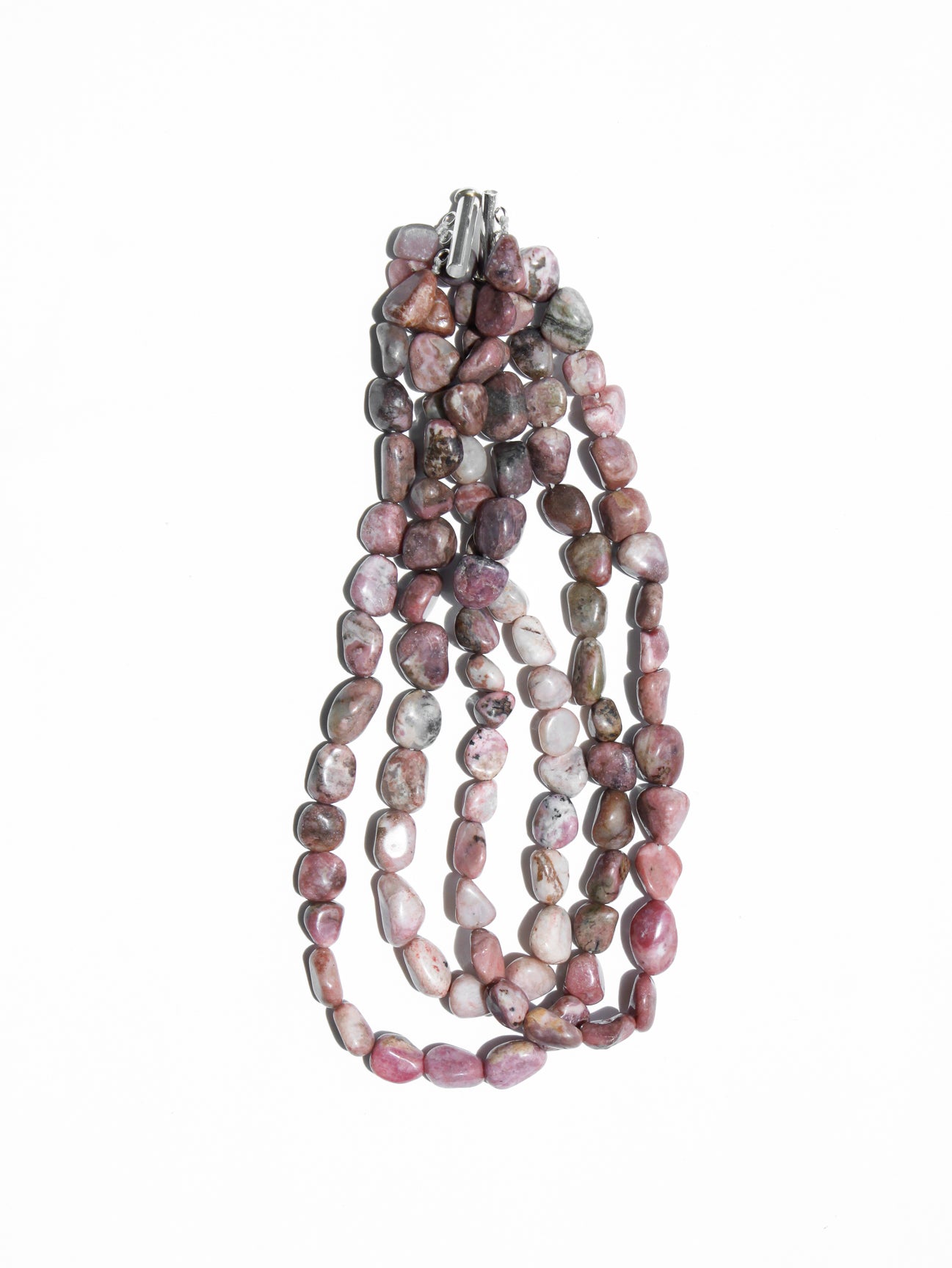 Stone Necklace - Shades of Pink