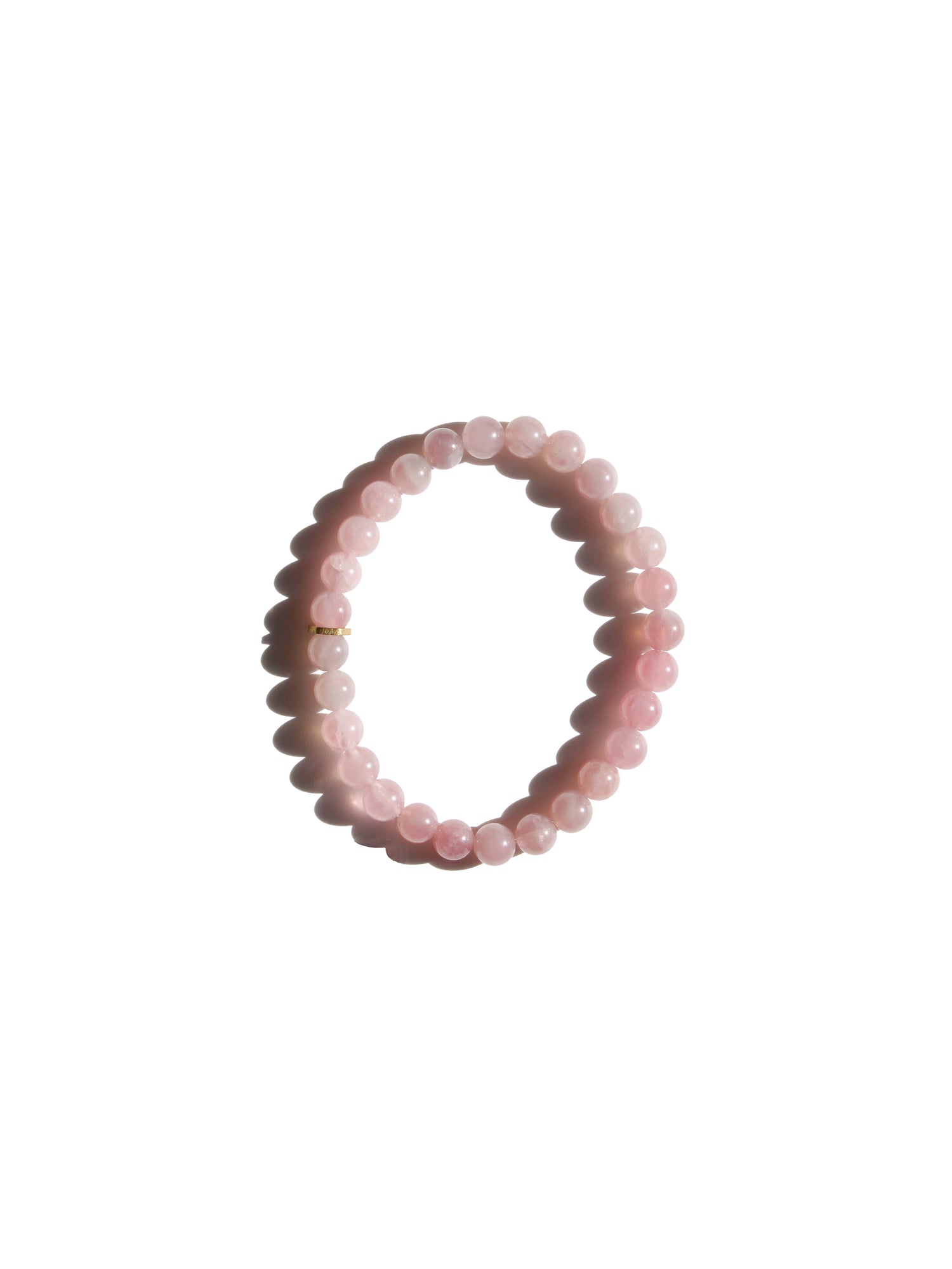 Stone Bracelet - Rose Quartz 6mm