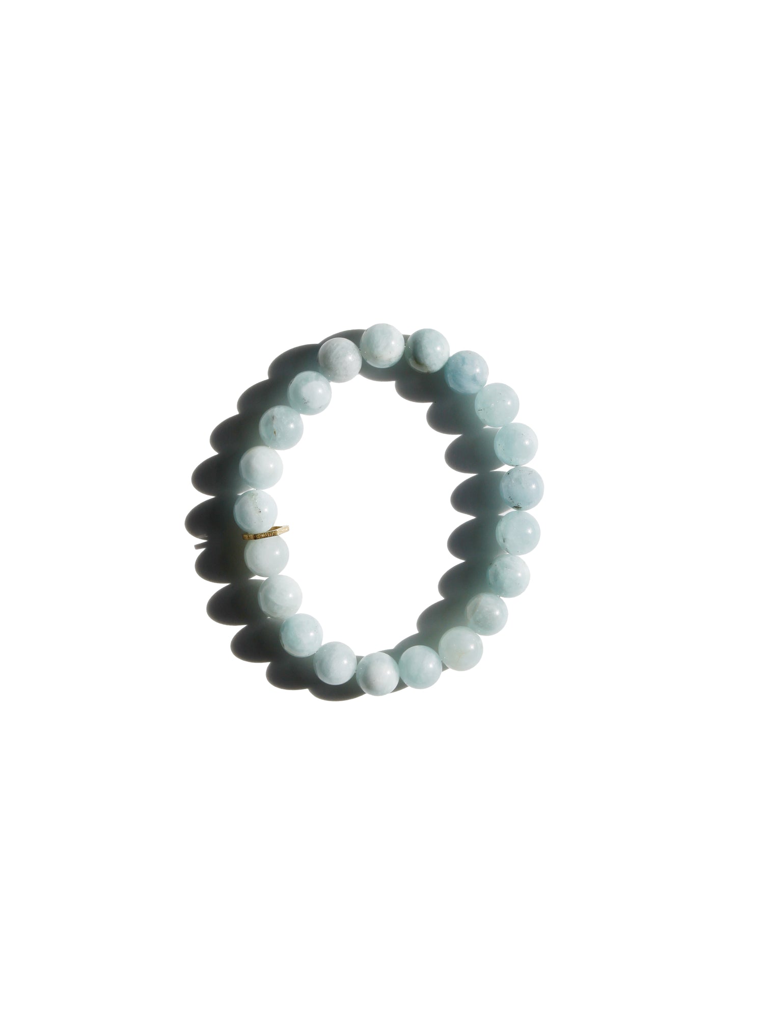 Stone Bracelet - Aquamarine 8mm