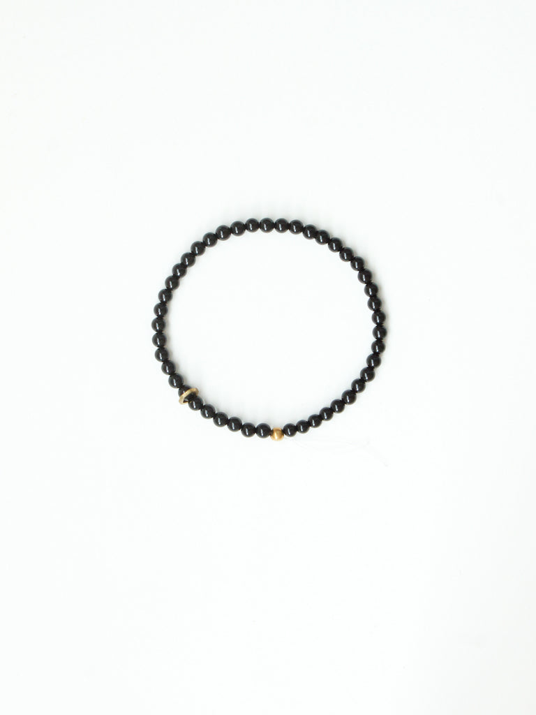 Stone Bracelet - Onyx 4mm