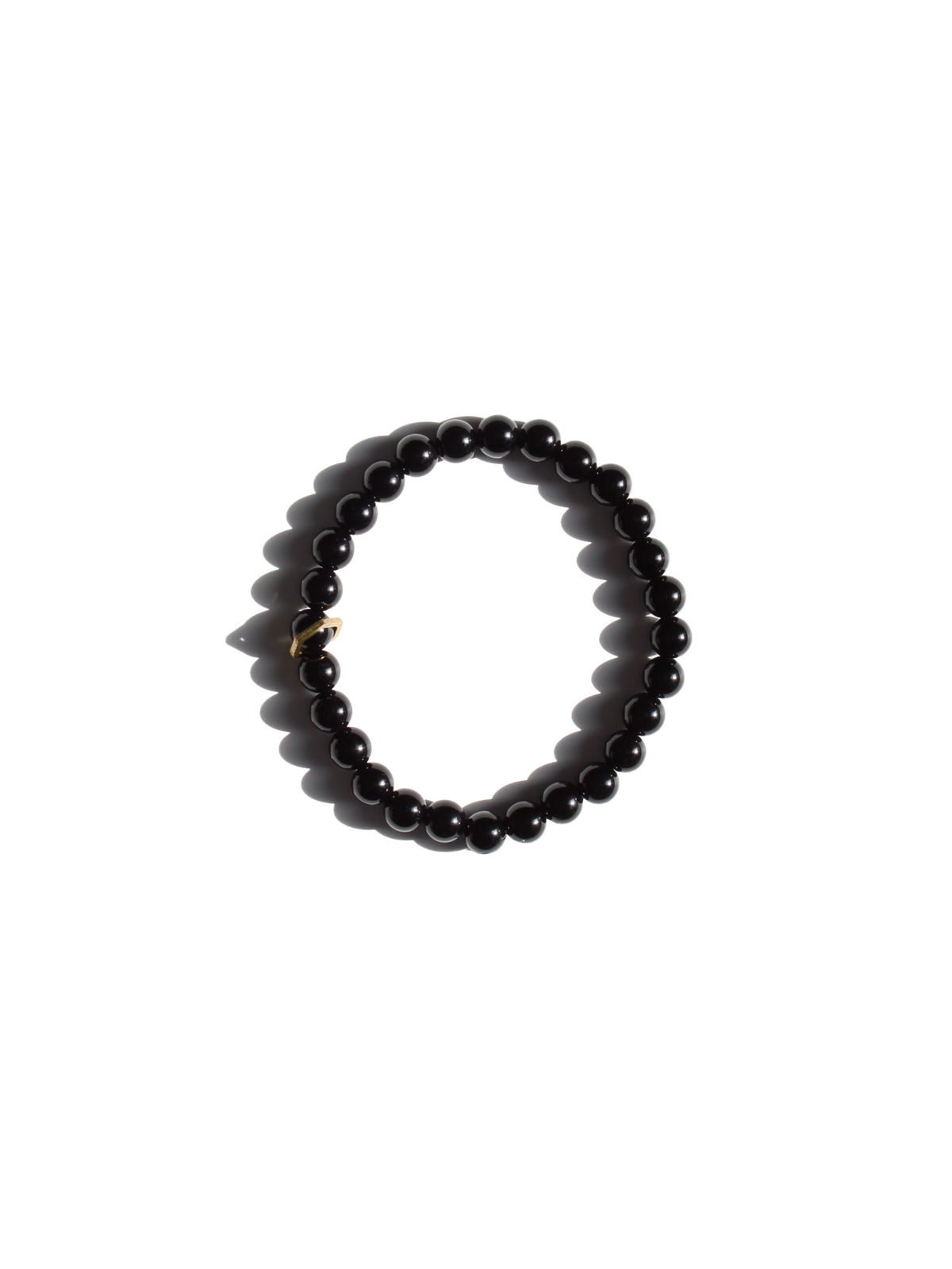 Stone Bracelet - Onyx 6mm