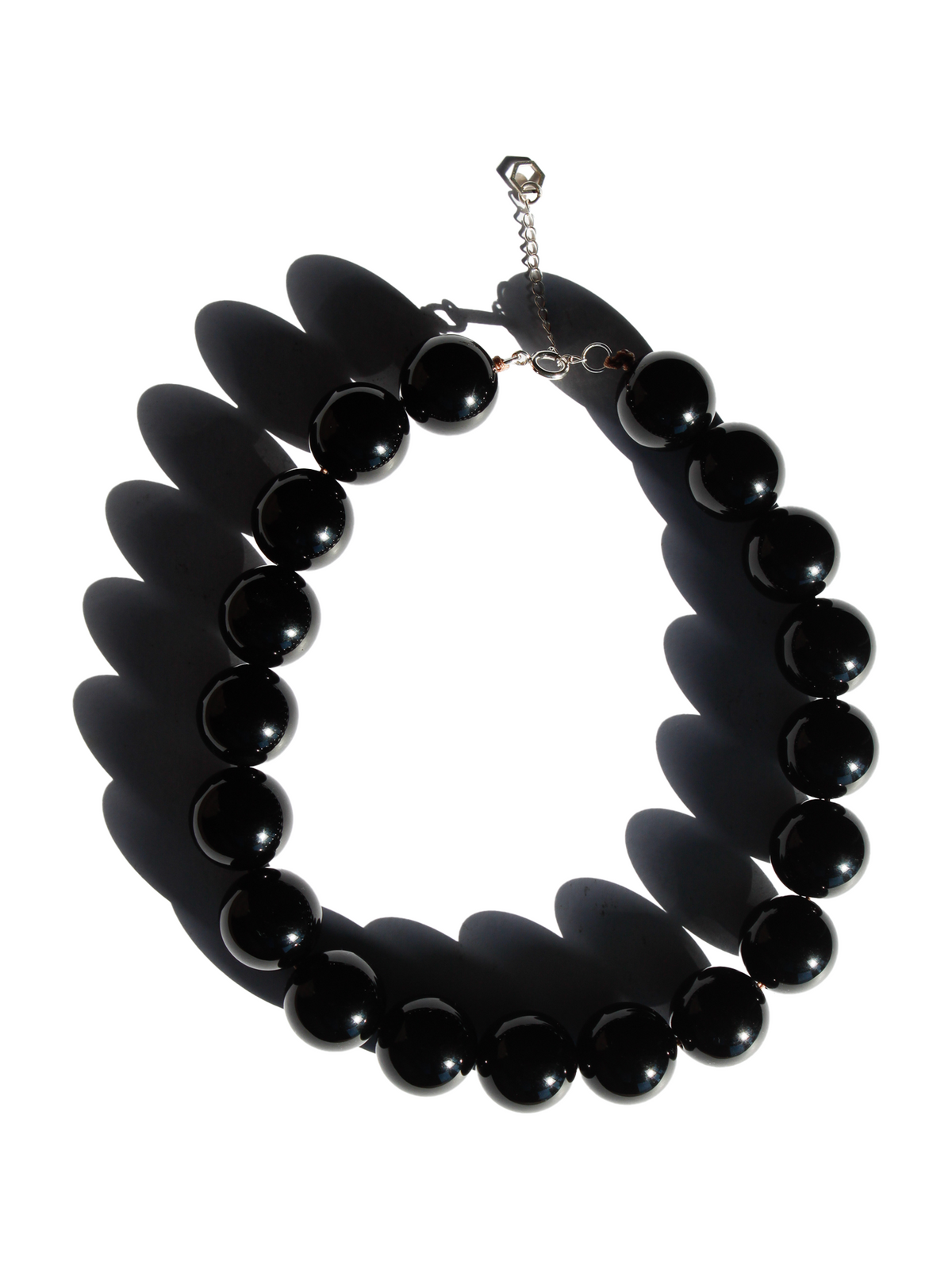 Stone Necklace - Onyx Negro 20mm