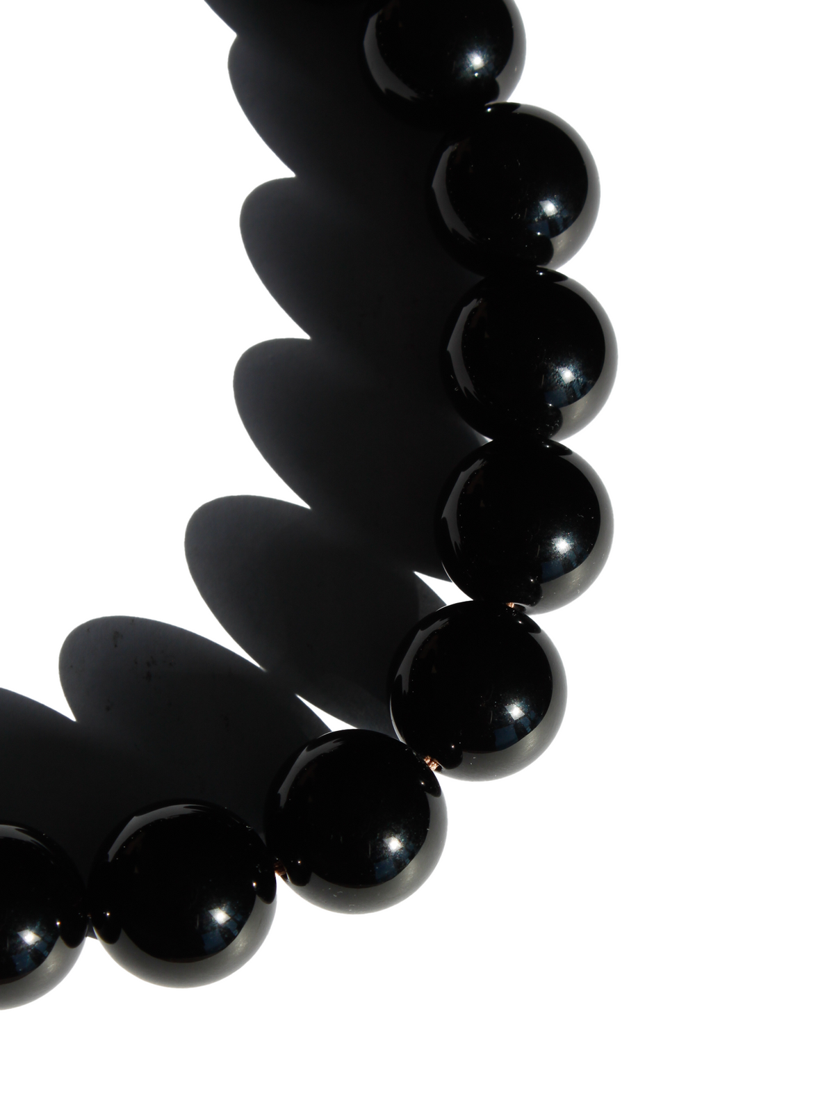 Stone Necklace - Onyx Negro 20mm