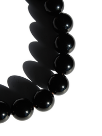 Stone Necklace - Onyx Negro 20mm