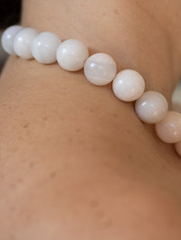 Stone Necklace - Peach Gradient