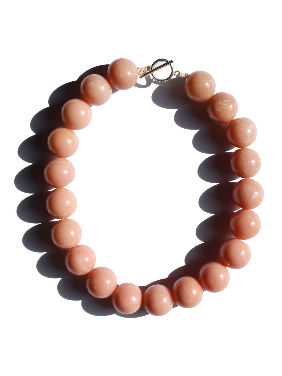 Stone Necklace - Pink Opal