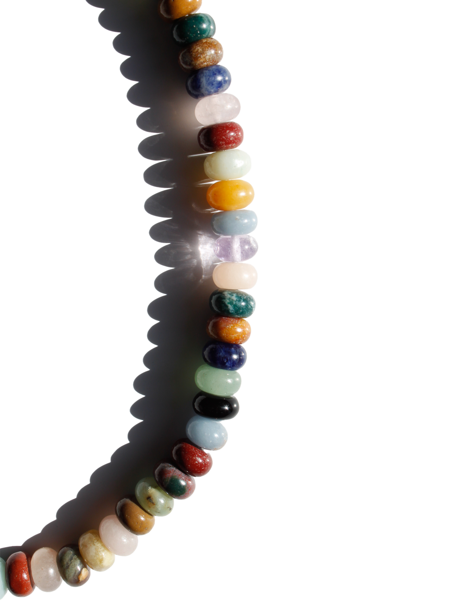 Stone Necklace - Hybrid Rondelles