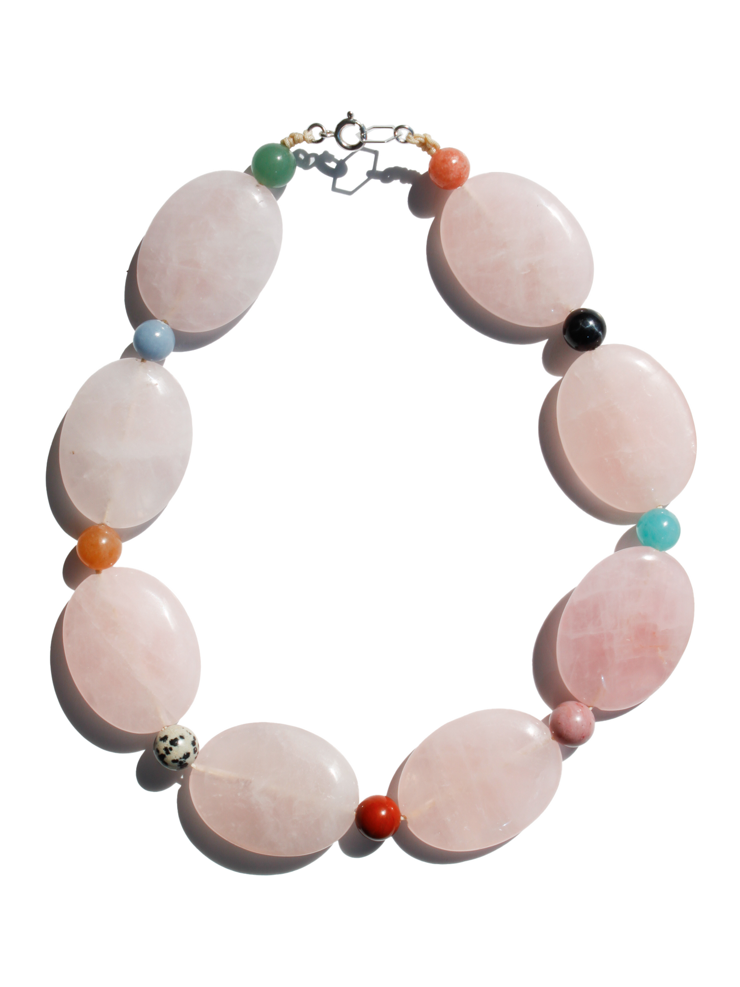 Stone Necklace - Rosa