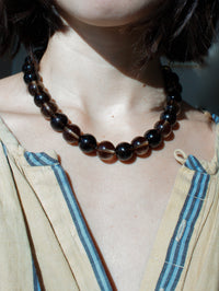Stone Necklace - Smoky Quartz