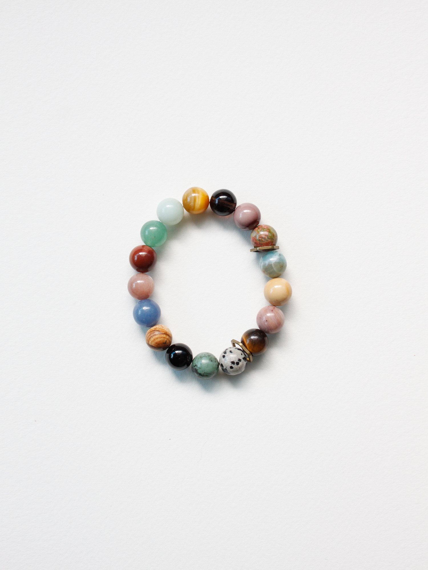 Stone Bracelet - Colorful Hybrid 10mm