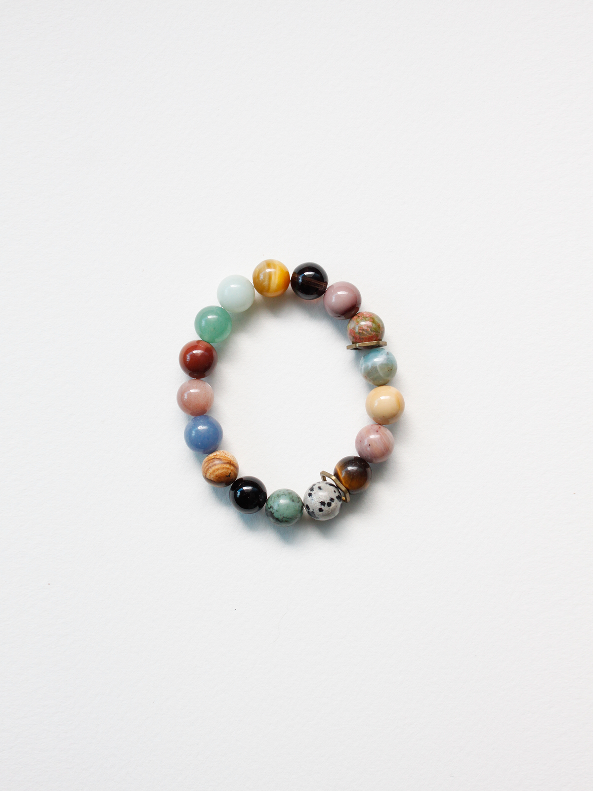 Stone Bracelet - Colorful Hybrid 10mm