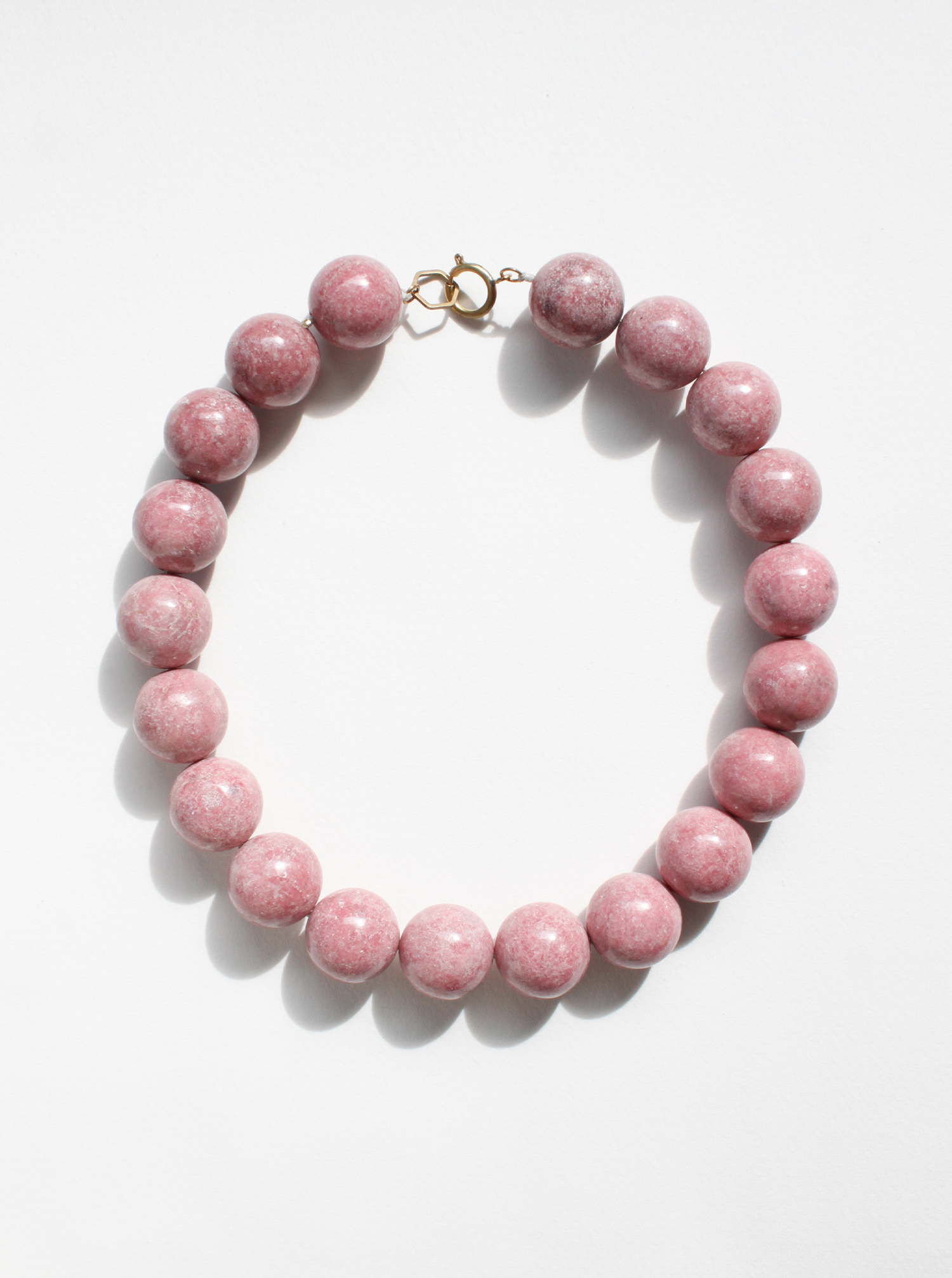 Stone Necklace - Flamingo