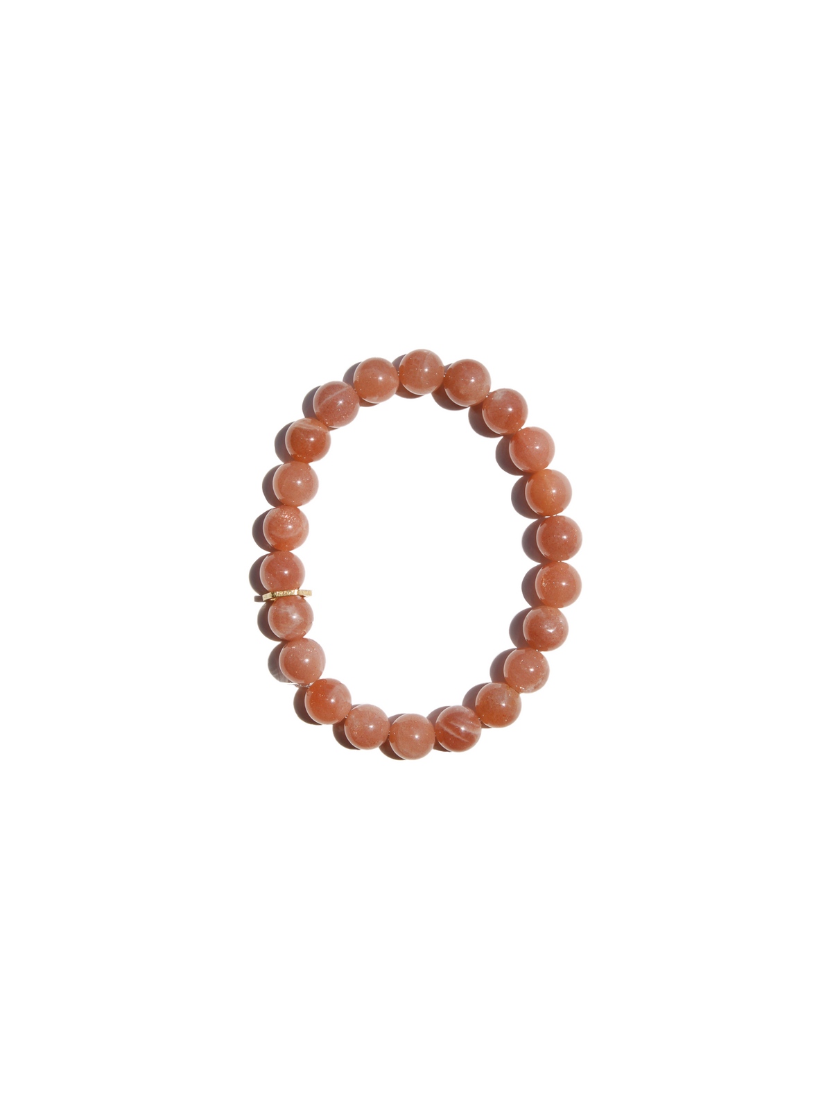 Stone Bracelet - Sunstone 8mm