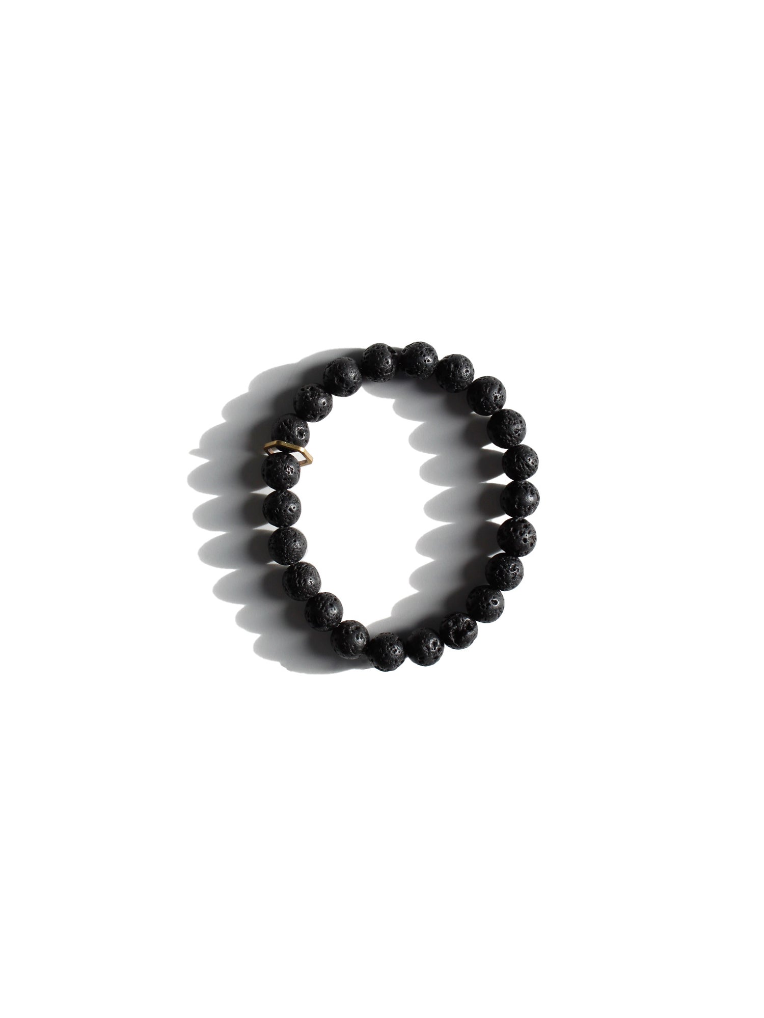 Stone Bracelet - Lava Stone 8mm