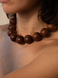 Wood Necklace - Tierra