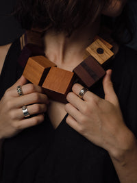 Wood Necklace - Fragmentos