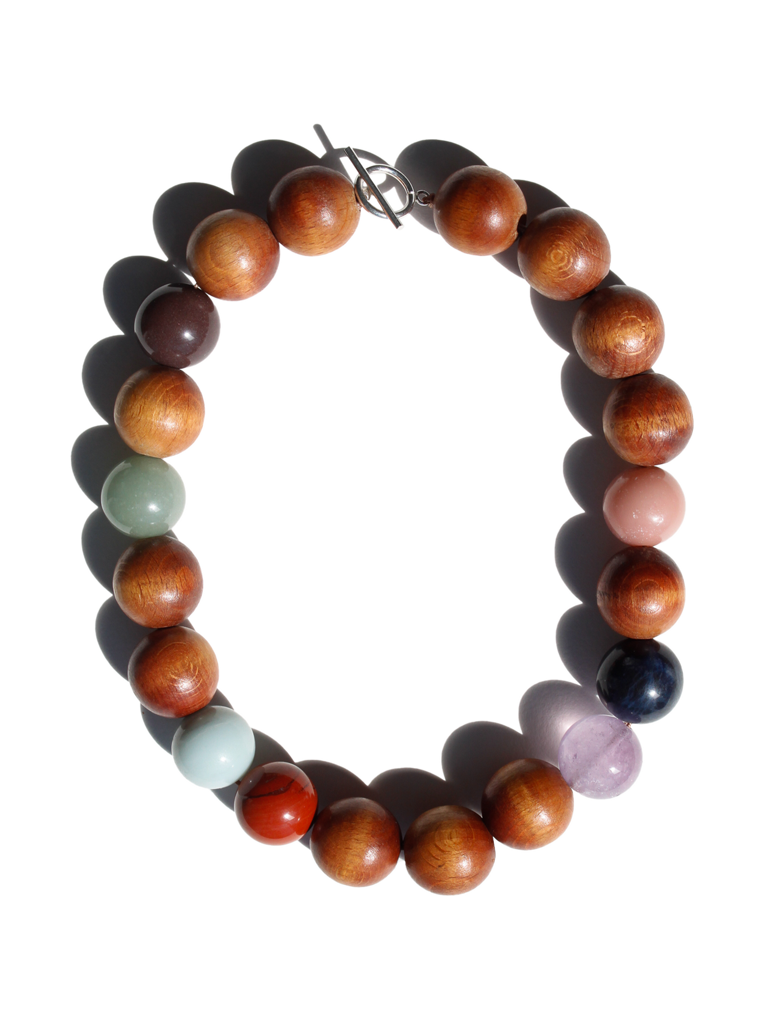 Wood Necklace - Primavera