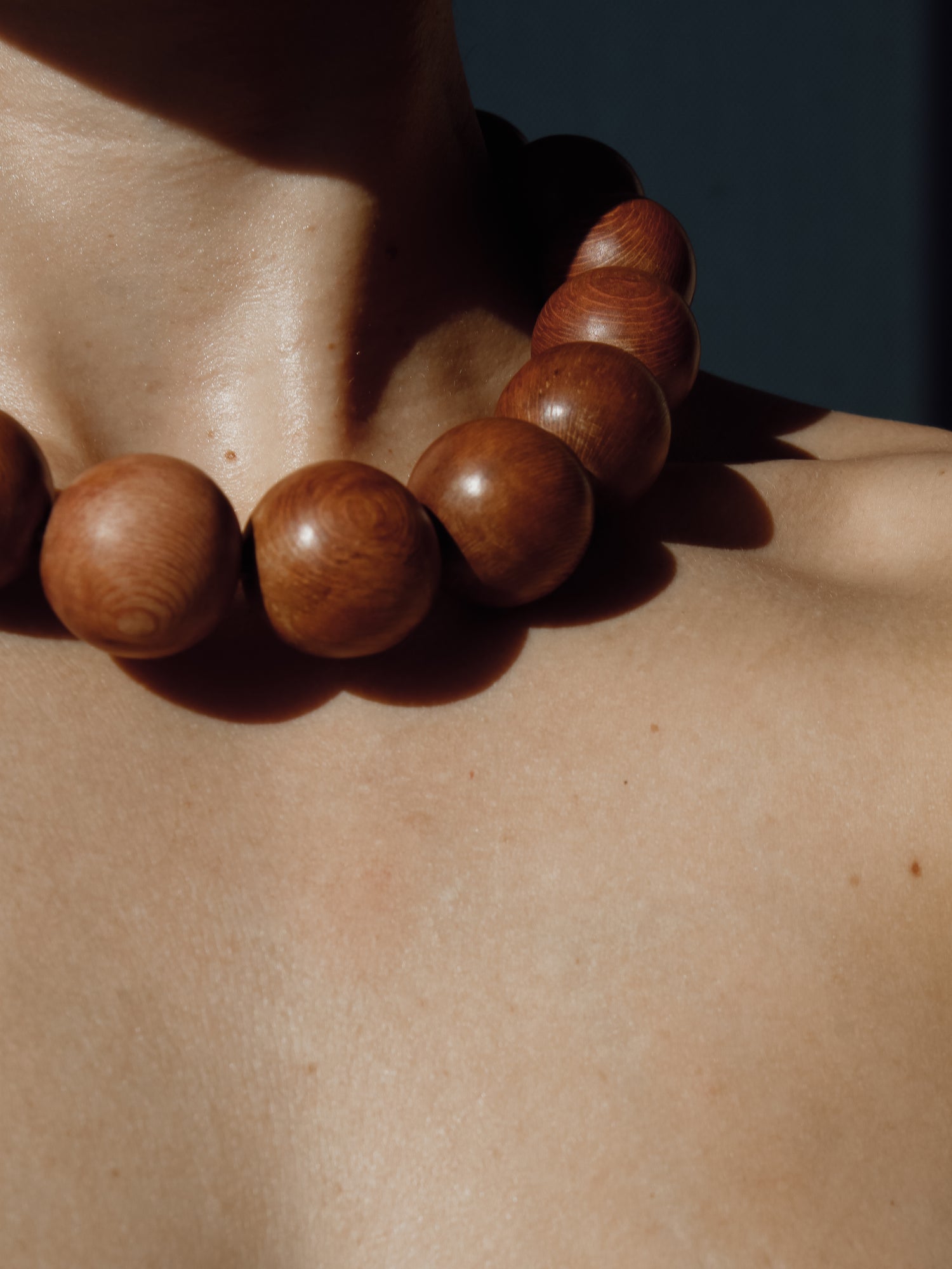 Wood Necklace - Isleña
