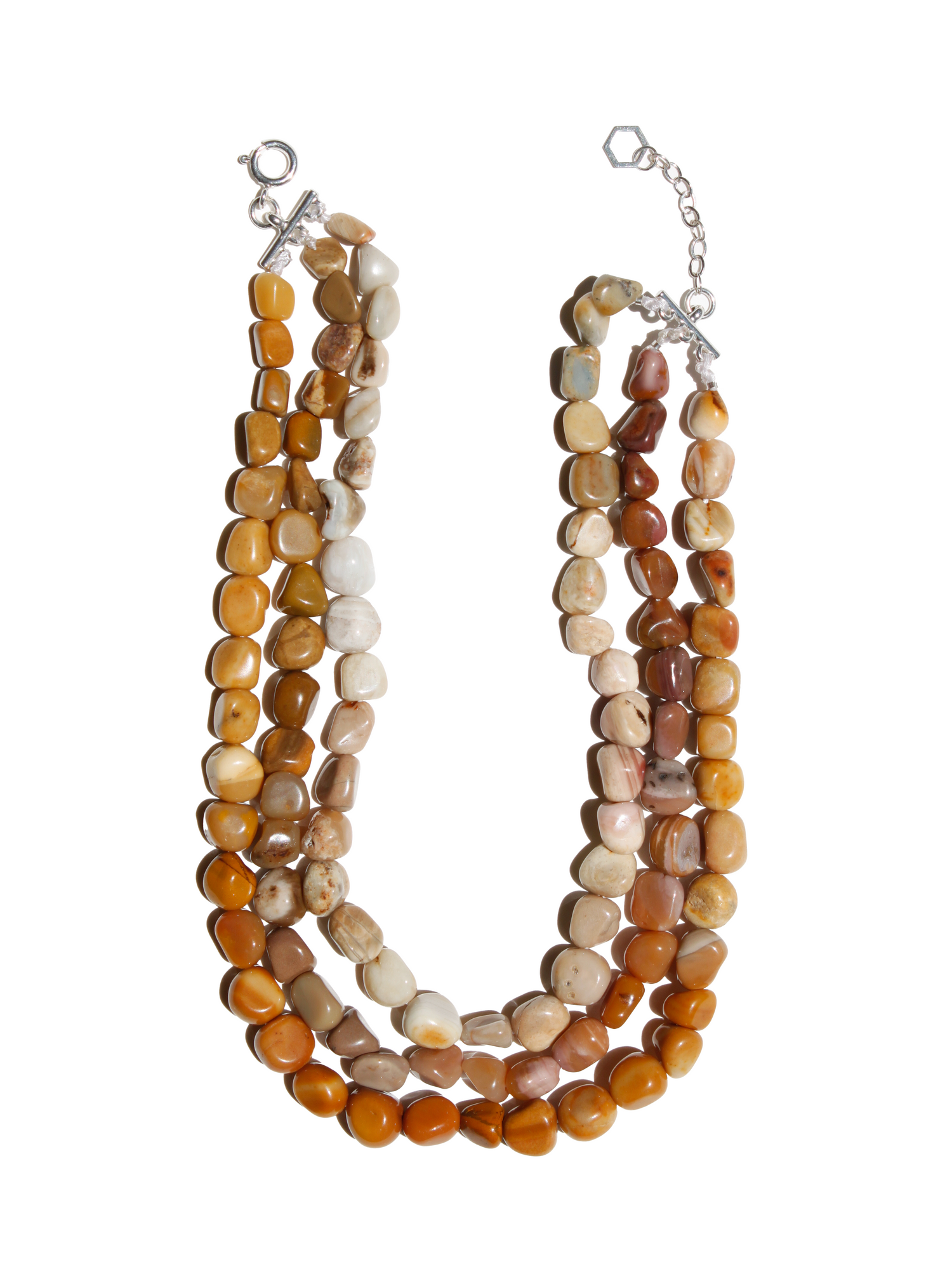 Stone Necklace - Amber